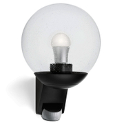 Лампа фасадна  със сензор 60 W, E27, черна, 230 V L 585 S - promo-pack - 151510