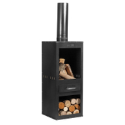 Печка Cook King на дърва градинска  400x400x1500 мм, Rosa - product - 152 CKG 255