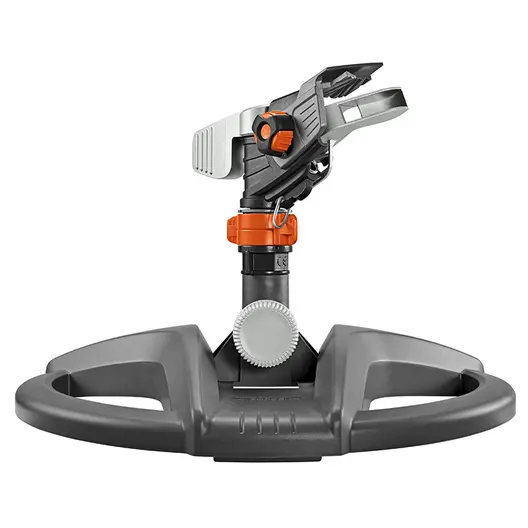 Разпръсквач за поливане Gardena кръгов секторен на стойка  490 м2, 1/2", 5/8", 3/4 ", Premium