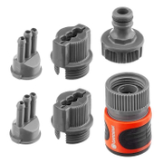 Съединител на маркучи Gardena комплект за дъждовално напояване  1/2 - 3/4 - product - 152 GRD 128