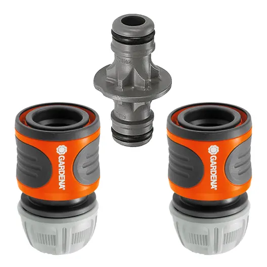 Съединител на маркучи Gardena комплект с бързи връзки  1/2"