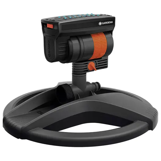 Разпръсквач за поливане Gardena осцилиращ  216 м2, 1/2", 5/8", 3/4 ", AquaZoom Compact