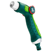 Пистолет за поливане Verto градински PVC/метал палцов 1/2 - 3/4, 3 функции, 15G709 - product - 152 VTC 104