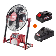 Вентилатор Raider хибриден 20 V, ф 300 мм RDP-SWF20 + Зарядно устройство Raider за акумулаторни Li-Ion батерии   21.5 V, 230 V RDP-R20 + Акумулаторна батерия Raider Li-Ion за електроинструменти   20 V, 4 Ah RDP-R20 - promo-pack - 152186