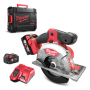 Акумулаторен ръчен циркуляр с 2 батерии и зарядно, 18 V, 5 Ah, ф 150 мм, 3900 об./мин M18 FMCS-502X - promo-pack - 152440