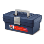 Пластмасов куфар за инструменти 280х170х127 мм, син N10 - promo-pack - 152987