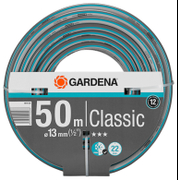 Градински маркуч за поливане Gardena PVC 2-слоен армиран  13 мм, 22 bar, черно/синьо, Classic - product - 153 GRD 116