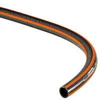 Градински маркуч за поливане Gardena PVC 2-слоен армиран  13 мм, 35 bar, черно/оранжево, Premium SuperFLEX