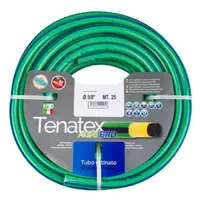 Градински маркуч за поливане MTP PVC 2-слоен армиран  15 мм, 8 bar, зелен, Tenatex Agri BRD