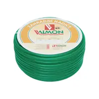 Градински маркуч за поливане Valmon PVC 2-слоен армиран  25.4 мм, 6 bar, зелен, 121122