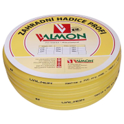 Градински маркуч за поливане Valmon PVC 2-слоен армиран  25.4 мм, 10 bar, жълт, Profi 1119 - product - 153 VLM 109
