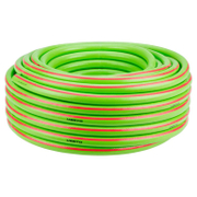 Градински маркуч за поливане Verto PVC 3-слоен армиран  25 bar, 30 м, зелен, 15G824 - product - 153 VTC 104