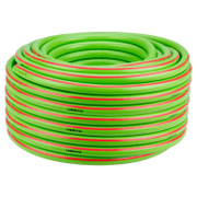 Градински маркуч за поливане Verto PVC 3-слоен армиран  25 bar, 50 м, зелен, 15G825 - product - 153 VTC 105