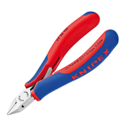 Клещи Knipex резачки странични за електроника  115 мм, с отваряща пружина 77 32 115 - promo-pack - 153154