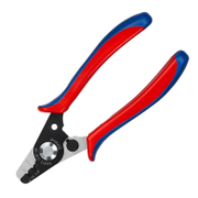 Клещи Knipex електротехнически за сваляне на покритие на оптични кабели  130 мм 12 82 130 SB - promo-pack - 153167