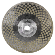 Диск диамантен за шлайфане Rubi и рязане на керамика, гранит и мрамор   125 мм, M14 мм ECD 2in1 - promo-pack - 153274