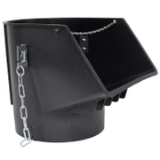 Улей Rubi за насипни материали полипропиленов, направляващ с верига 500 мм, ф 485 мм Lightchute - promo-pack - 153283