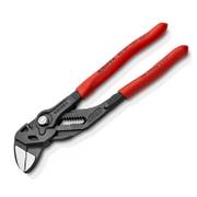 Клещи Knipex гаечен ключ   180 мм, 1 1/2 , 40 мм, с бутон и шарнирен реглаж 86 01 180 - promo-pack - 153226