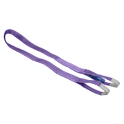 Сапан полиестерен плосък с уши 1 т, 2 м, лилав SNV102 - promo-pack - 153361