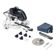 Акумулаторен настолен циркуляр потапящ с герунг и с изтегляне без батерия и зарядно, 36 V, 216 мм, 1300-1800/3500 об./мин, 60 ° Kapex KSC 60 EB-Basic - promo-pack - 153432