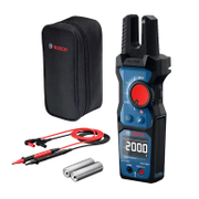 Дигитални AC/DC амперклещи Bosch токови за прецизно измерване вилкови  200 A, CAT IV 600 V / CAT III 1000 V GFM 1000-15 - promo-pack - 153519