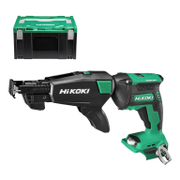 Акумулаторен винтоверт HiKOKI - Hitachi с безчетков двигател за сухо строителство   без батерия и зарядно, 18 V, 1/4, шестостен W18DA - promo-pack - 153674