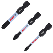 Комплект битове Bosch PH   PH 1, 2 и 3, 1/4, 50 мм, 3 бр. Impact Control - promo-pack - 153867