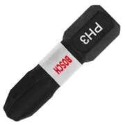 Накрайник бит PH Bosch Philips ударен, торсионен   PH 3, 1/4, 25 мм, 2 бр. Impact Control - promo-pack - 153869