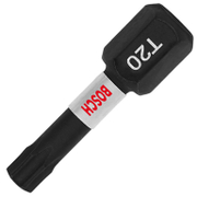 Накрайник бит TX Bosch Torx торсионен, ударен   TX 20, 1/4, 25 мм, 2 бр. Impact Control - promo-pack - 153898
