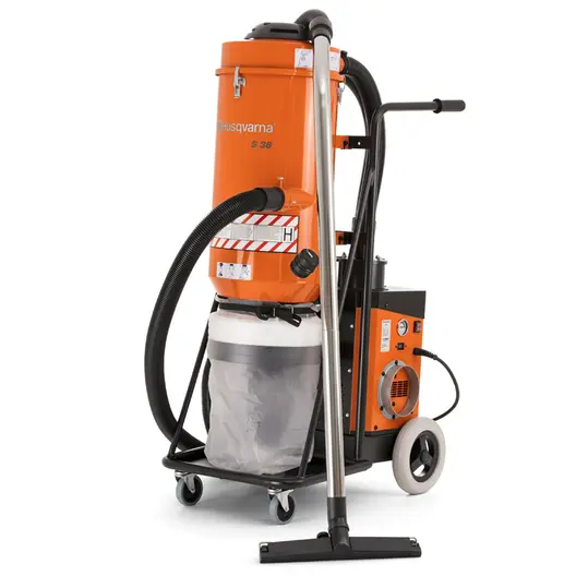 Индустриален прахоуловител Husqvarna Construction  3600 W, 600 м3/ч, S 36