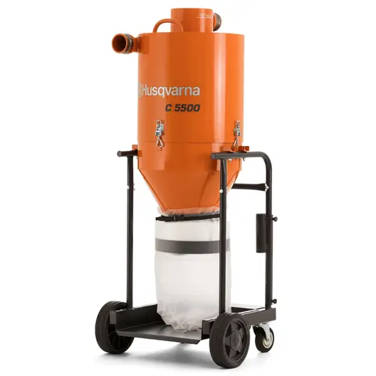 Индустриален сепаратор за прах Husqvarna Construction  100 л, C 5500