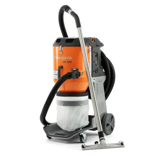 Индустриален прахоуловител Husqvarna Construction  2200 W, 410 м3/ч, 0.2 bar, DE 120 H