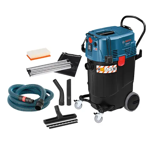Прахосмукачка Bosch за сухо и мокро почистване  1200 W, 4440 л/мин, 55 л, GAS 55 M AFC