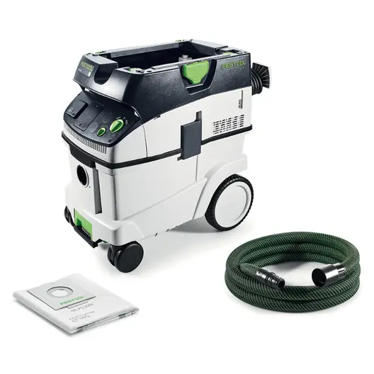 Прахосмукачка Festool за сухо и мокро почистване  1200 W, 230 V, 3900 л/мин, 36 л, клас L, Cleantec CTL 36 E