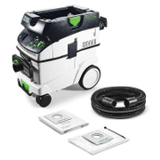 Прахосмукачка Festool за сухо и мокро почистване  1200 W, 3900 л/мин, 36 л, клас M, Cleantec CTM 36 E AC-LHS - product - 154 FST 194
