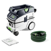 Прахосмукачка Festool за сухо и мокро почистване  1200 W, 230 V, 3900 л/мин, 36 л, клас L, Cleantec CTL 26 EI - product - 154 FST 201