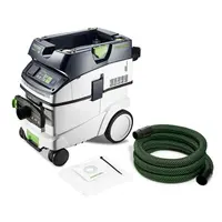 Прахосмукачка Festool за сухо и мокро почистване  1200 W, 230 V, 3900 л/мин, 36 л, клас M, Cleantec CTM 36 EI AC-RENOFIX