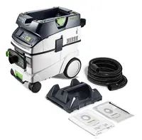 Прахосмукачка Festool за сухо и мокро почистване  1200 W, 230 V, 3900 л/мин, 36 л, клас M, Cleantec CTM 36 EI AC-PLANEX