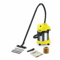 Прахосмукачка Karcher за сухо и мокро почистване  1000 W, 2100 л/мин, 17 л, WD 3 S V-17/4/20