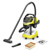 Прахосмукачка Karcher за сухо и мокро почистване  1100 W, 25 л, WD 5 S V-25/5/22