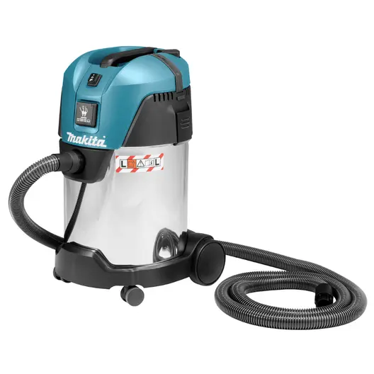 Прахосмукачка Makita за сухо и мокро почистване  1000 W, 3600 л/мин, 30 л, VC3011L