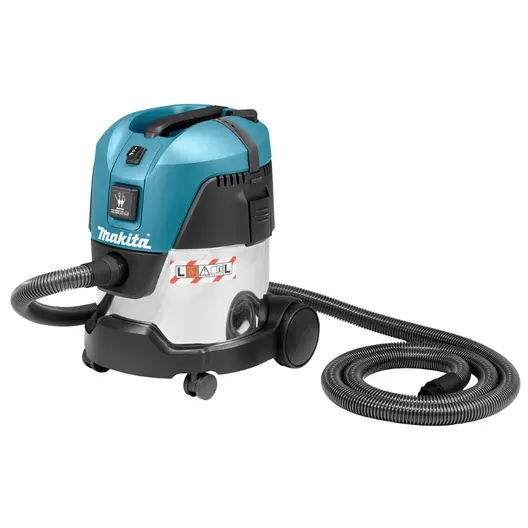 Прахосмукачка Makita за сухо и мокро почистване  1000 W, 3600 л/мин, 15 л, VC2012L