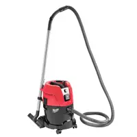 Прахосмукачка Milwaukee за сухо и мокро почистване  1000 W, 230 V, 3600 л/мин, 25 л, AS 2-250 ELCP