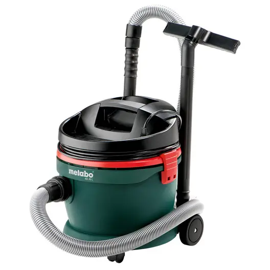 Прахосмукачка Metabo за сухо и мокро почистване  1200 W, 3600 л/мин, 20 л, AS 20 L