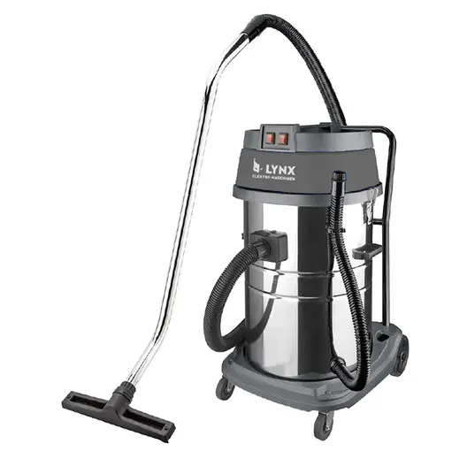 Прахосмукачка LYNX Elektro Maschinen за сухо и мокро почистване  2400 W, 230 V, 138 м3/ч, 80 л, VC 802