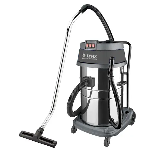Прахосмукачка LYNX Elektro Maschinen за сухо и мокро почистване  3600 W, 230 V, 138 м3/ч, 80 л, VC 803