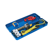 Поялник за заваряване на тръби в к-кт с накрайници със звукова сигнализация 650 W, ф 20-40 мм, 280 °C Polys P-4a TW - promo-pack - 154180