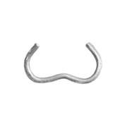 Скоби за клещи за връзване на огради алуминиеви 1000 бр., ф 2х20 мм Omega 20 - promo-pack - 155269