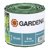 Ограничителна лента Gardena за оформяне на тревни площи  зелена, 150 мм, 9 м