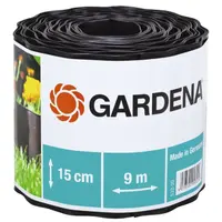 Ограничителна лента Gardena за оформяне на тревни площи  кафява, 150 мм, 9 м